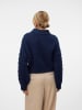 Vero Moda Strickpullover in Navy Blazer