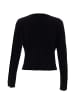 NAEMI Damen Strickpullover in Schwarz