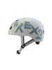S'COOL safeX 2 Fahrradhelm - S (48-53 cm) / Grey/Yellow