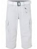 Timezone Shorts 3/4 Cargo Hose loose fit Mid Waist Pants in Hellgrau