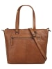 SPIKES & SPARROW Shopper echt Leder in cognac