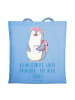 Mr. & Mrs. Panda Tasche Schulanfang Abenteuer mit Spruch in Sky Blue