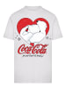 F4NT4STIC T-Shirt Coca Cola Hugging Bears in weiß