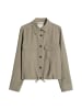 Marc O'Polo Overshirt regular in Stone Taupe