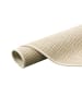 Snapstyle Bentzon Natur Flachgewebe Teppich Rund in Beige