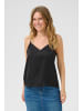 Kaffe Ärmellose Bluse KAmolly Regular fit in Black Deep CC.