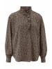 Hessnatur Hessnatur Bluse Relaxed aus SaXcell®Lyocell in kakao braun