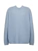 Mos Mosh V-Ausschnitt Strickpullover in Cashmere Blue