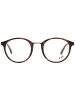 Web Unisex Optische Fassungen Rund Braun