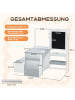 COSTWAY 6 in 1 Standtafel Set ab 3 Jahren in Andere