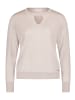 BETTY & CO Strickpullover mit Lurexfaden in Grau