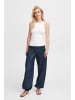 Pulz Casual Hose PZJILL Relaxed fit in Dark blue denim