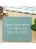 Mr. & Mrs. Panda Mauspad Spruch Sekretärin Beste mit Spruch in Meeresbrise