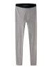 TWO SOON Lange Unterhose in Grey Melange