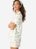 P.J. Salvage Pyjama Limes & Sunshine in off-white