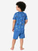 Schiesser Pyjama Nightwear in Indigo