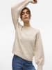 Vero Moda Strickpullover in Birch
