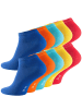 RESLAD Füßlinge Sneakersocken 10er PACK in funfarben