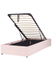 Beliani Kinderbett DINAN in Rosa - (W) 97 x (H) 31 x (L) 214 cm