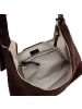 FREDs BRUDER Weave Harmony Schultertasche Leder 18.5 cm in dark chocolate