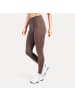 SMILODOX Leggings Lesedi Seamless Scrunch in Dunkelbraun