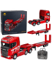 Wisam Scania 770S LKW mit Anhänger RC Huina Rot 1:18