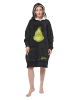 The Grinch Grinch Oversize Cozy Hoodie Übergroße Kuschelpullover in schwarz