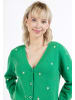 myMo Damen Strickjacke in Grün