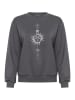 Kaffe Sweatshirt KAsun Loose fit in Black Oyster