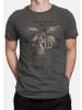 Warner Bros. Entertainment T-Shirt Looney Tunes Wile E. Coyote Genius in grey/black