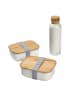 Pureday Lunchbox-Set inkl. Flasche Double, Creme