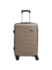 D&N Travel Line 4100 - 4-Rollen-Trolley M 64 cm (taupe) in taupe
