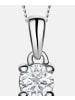 Diamant L'éternel Halskette aus 585 Weißgold mit 0.2 Karat Diamant