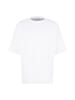 TOM TAILOR Denim T-Shirt OVERSIZED in Weiß