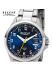 Regent Armbanduhr-Analog silber klein (ca. 29mm) Regent Metallarmband