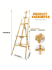 ARTNANAS Künstler-Staffelei aus massivem Holz – Höhenverstellbar & faltbar, 1,5 m 