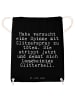 Mr. & Mrs. Panda Turnbeutel Habe versucht eine Spinne... mit Spruch in Schwarz