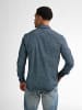 Petrol Industries Hemd mit Allover-Muster Surfcrest in Blau