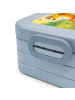 Mr. & Mrs. Panda Bento Box Widder Astologie Design mit Spruch in Blau Pastell