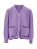 NALLY Strickjacke in Lavendel