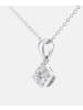Diamant L'éternel Halskette mit Anhänger aus 375 Weißgold mit Diamant