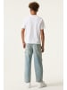 Garcia Basic T-Shirt Baumwolle Kurzarm in white