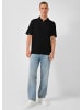 QS Polo-Shirt in 9999_schwarz
