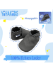 Yihakids Baby Krabbelschuhe aus Leder, weiche Lauflernschuhe mit rutschfester Sohle 