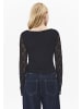 OXXO Rüschenbluse BLACK