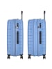 Polestream Strz by Asteroid 4 Rollen Trolley L 74 cm mit Dehnfalte ice blue
