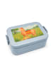 Mr. & Mrs. Panda Bento Box Alpaka Stolz Design ohne Spruch in Blau Pastell