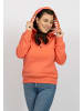 Salzhaut Hoodie Kât in Coral