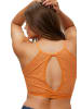 Studio Untold Bustier in neon orange