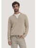 Hessnatur Hessnatur Milano Strick Polo Regular aus Leinen mit Bio-Baumwolle und LENZING™ ECOVERO™ Viskose in taupe